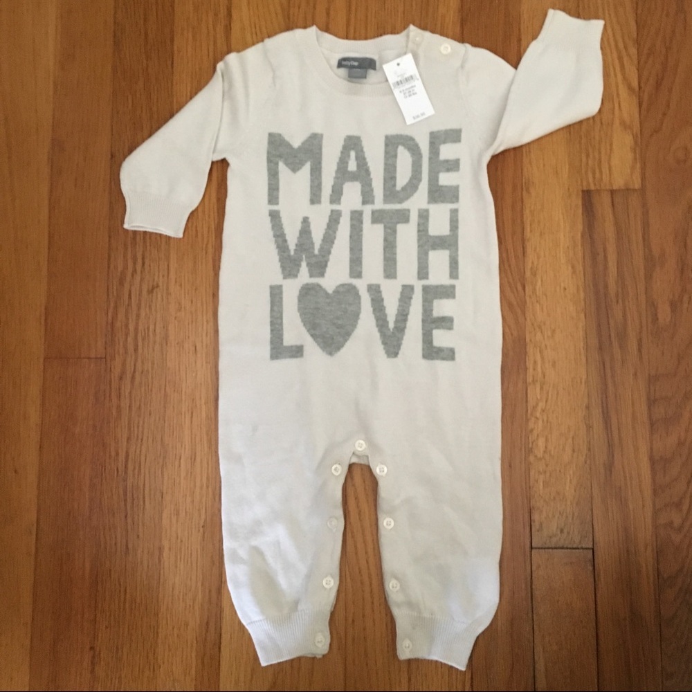 Gap baby sweater romper size 6-9m
